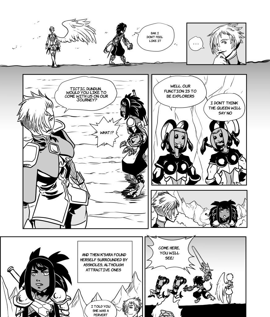 Monster girls on tour - Episode 25, Page 1: Page 025